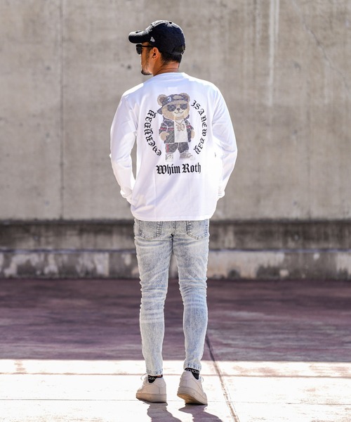 adamsJUGGLER（アダムスジャグラー） tシャツ W/R R.ベアロンティー