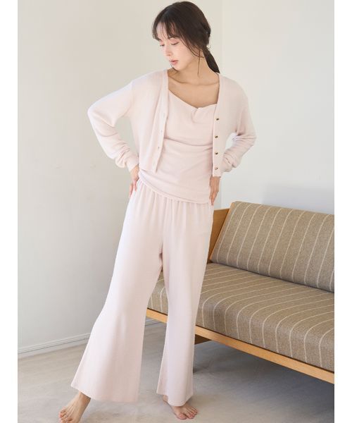 SNIDEL HOME パジャマ ルームウェア 「接触冷感」「UVカット」ニット