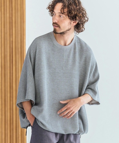 Magine（マージン） tシャツ mt10394-Switching Panel Honeycomb