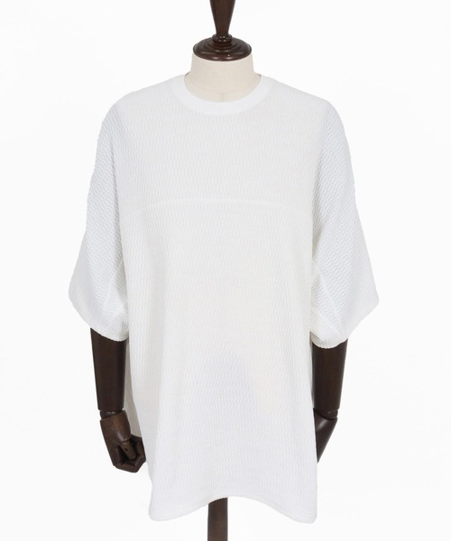 Magine（マージン） tシャツ mt10394-Switching Panel Honeycomb
