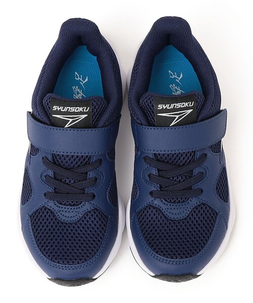 「SHIPS」 「KIDS」ローカットスニーカー 17 ネイビー キッズ_画像9