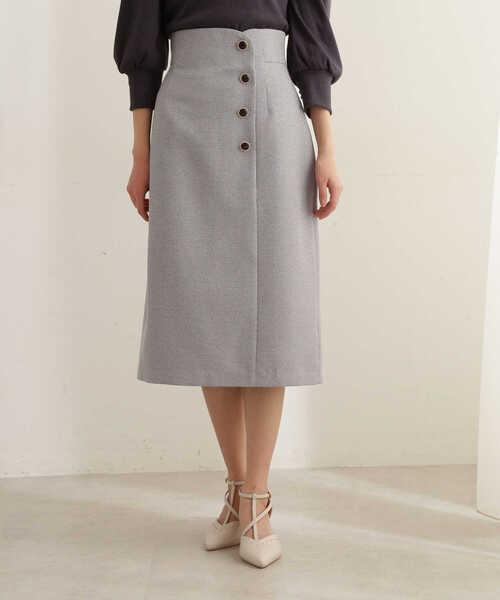 「PROPORTION BODY DRESSING」 タイトスカート MEDIUM イエロー レディース_画像2