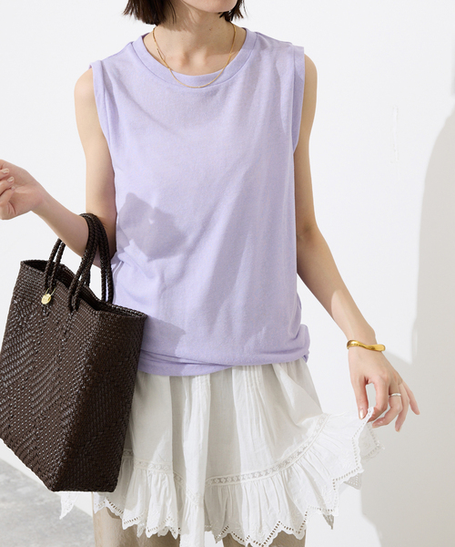 SLOBE IENA（スローブイエナ） tシャツ 「追加」スラブ天竺 