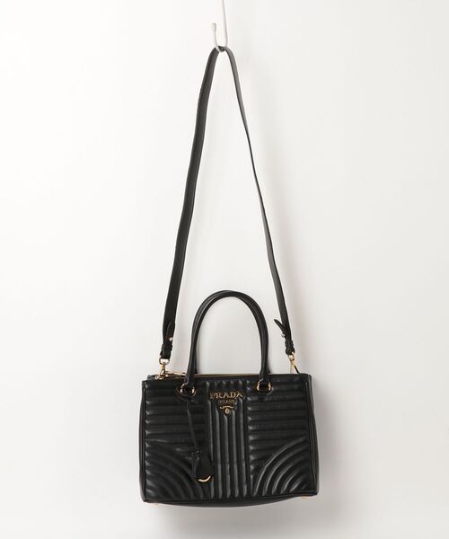 PRADA（プラダ） ダイアグラム 2WAYバッグ - ブラック レディース