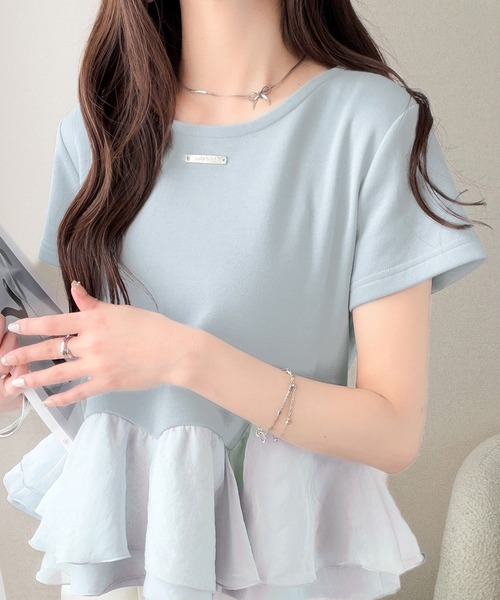 mily bilet tシャツ 半袖 「予約受付中」「mily bilet」可憐に揺れて