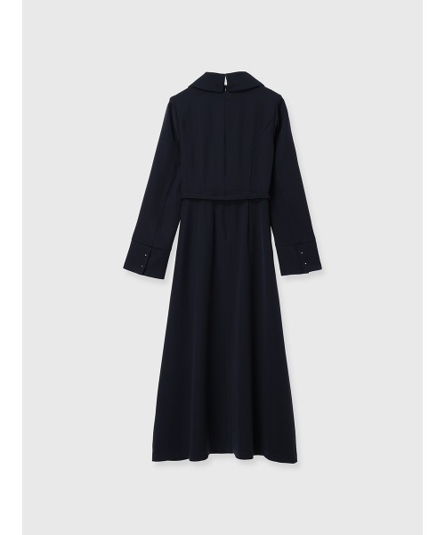 「anuans」 長袖ワンピース X-SMALL ネイビー レディースの画像