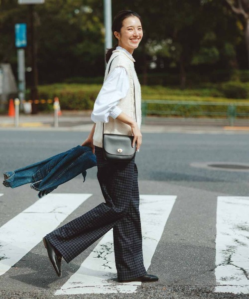 「Live in comfort」 ニットベスト S アイボリー レディース_画像4
