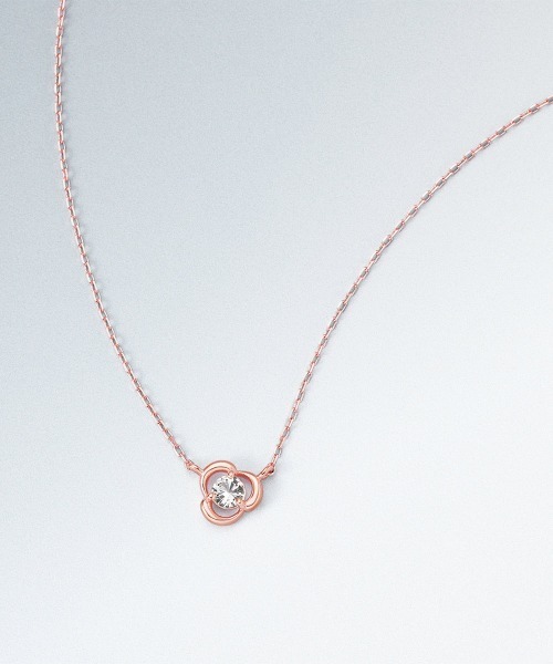 4℃（ヨンドシー） ネックレス 「Spring Summer Limited」 K10ピンク 