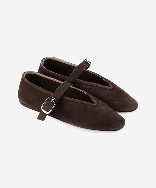 シューズ LE MONDE BERYL | STELLA SLIPPER BROWN WOMEN レディースの画像