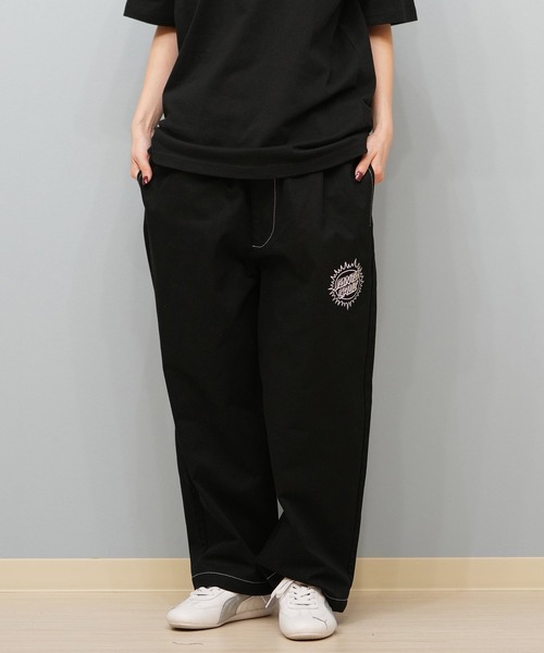 「SANTA CRUZ」 デニムパンツ L ケミカルウォッシュ レディース_画像8