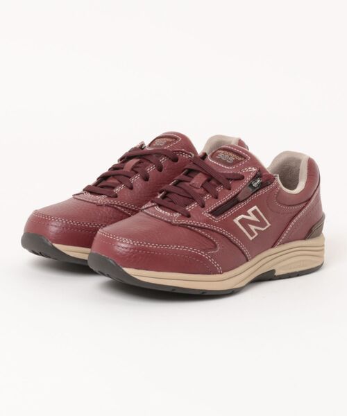 [ニューバランス] ウォーキングシューズ WW585 防水 天然皮革 2E New Balance（ニューバランス） 防水 ウォーキングシューズ スニーカー