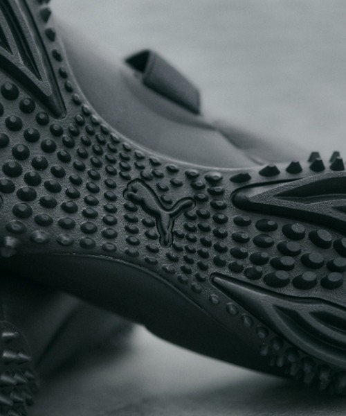 「PUMA」 シューズ 24.0糎 黒いこと メンズ