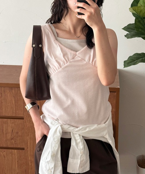 MUHET（ミュエータ） タンクトップ ノースリーブ 「set item」assorted