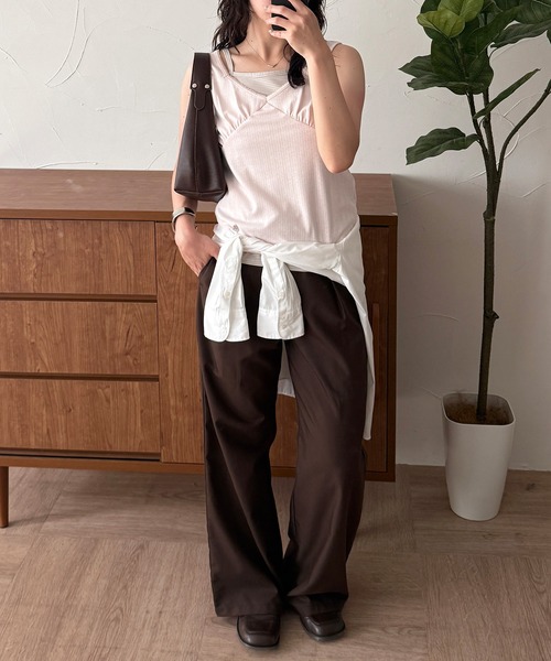 MUHET（ミュエータ） タンクトップ ノースリーブ 「set item」assorted