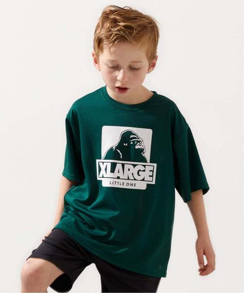XLARGE KIDS（エクストララージ キッズ） uvカット tシャツ 「吸水速乾