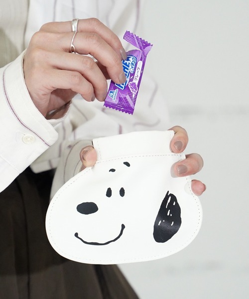 Vintage PEANUTS ポーチ 11”「Vintage PEANUTS」カラビナ付き