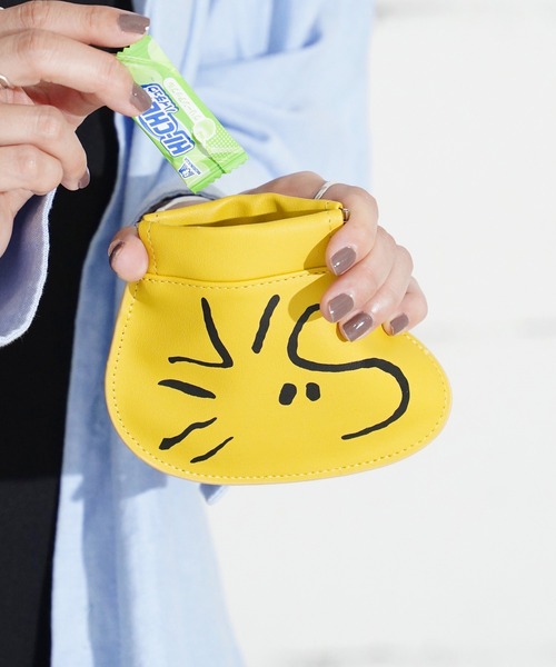 Vintage PEANUTS ポーチ 11”「Vintage PEANUTS」カラビナ付き