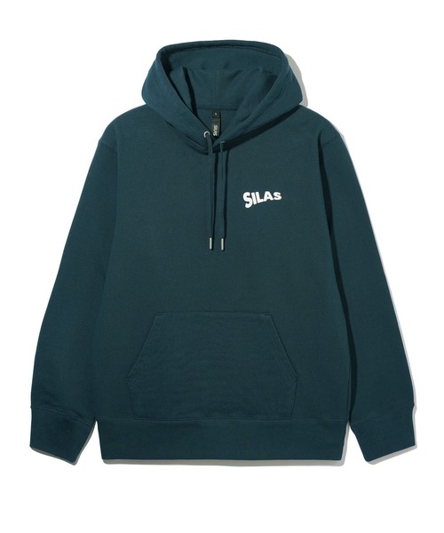 「SILAS」 プルオーバーパーカー X-LARGE ブラック メンズ_画像4