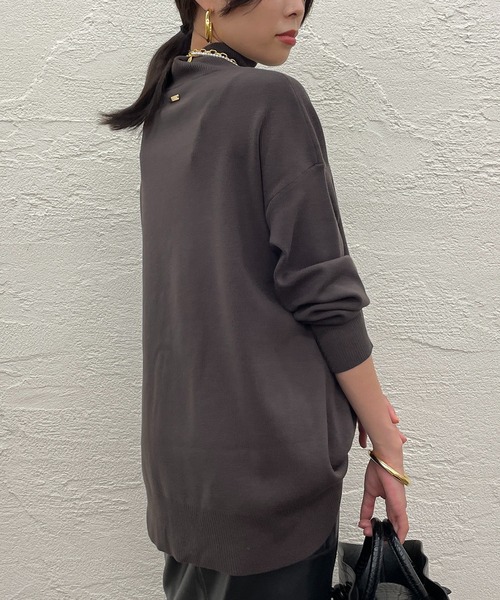「LOUNGEDRESS」 長袖カットソー FREE ベージュ レディース_画像8
