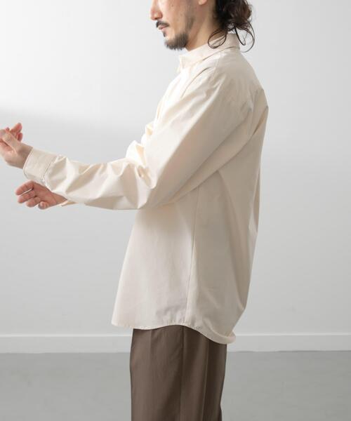 「ITEMS URBANRESEARCH」 長袖シャツ LARGE アイボリー メンズ_画像3