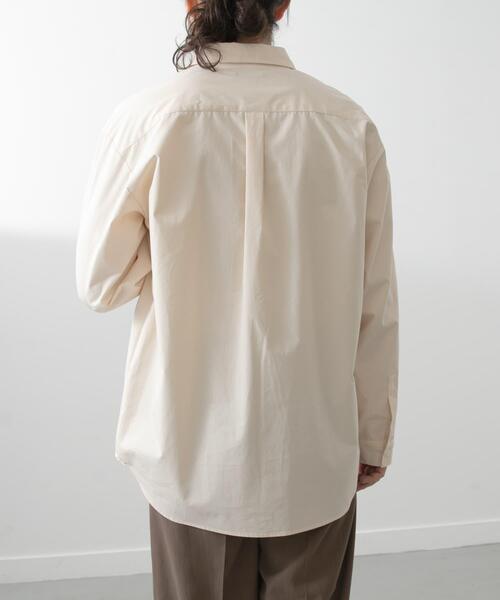 「ITEMS URBANRESEARCH」 長袖シャツ LARGE アイボリー メンズ_画像4