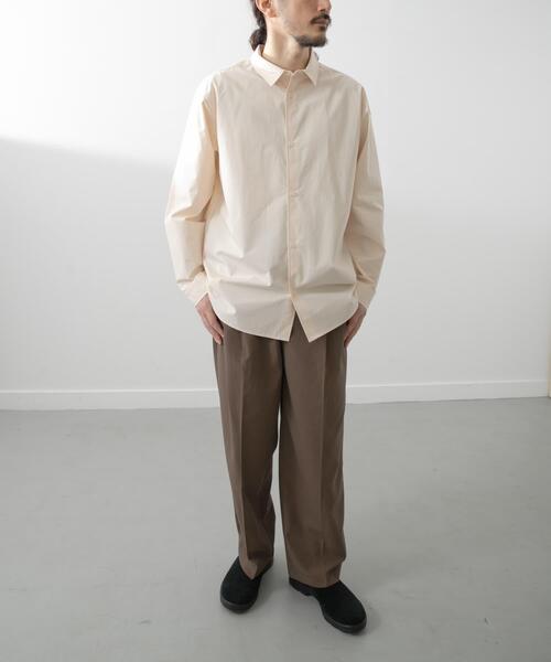 「ITEMS URBANRESEARCH」 長袖シャツ LARGE アイボリー メンズ_画像5