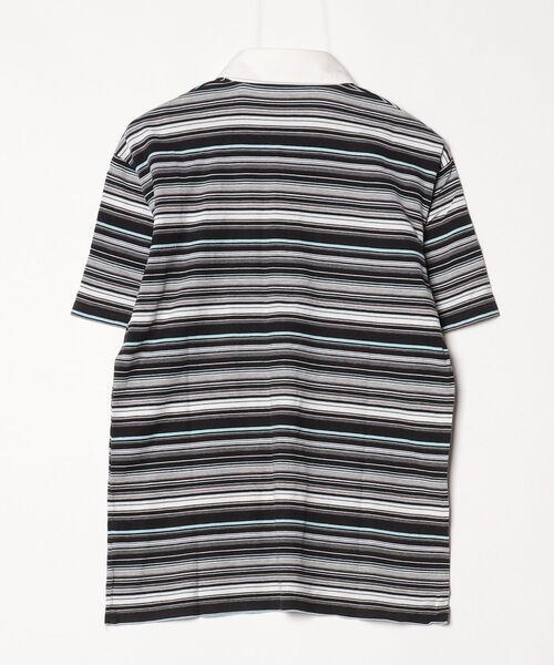 BURBERRY BLACK LABEL（バーバリーブラックレーベル） ボーダー柄半袖
