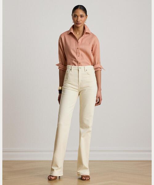 LAUREN RALPH LAUREN（ローレン ラルフローレン） リネンシャツ