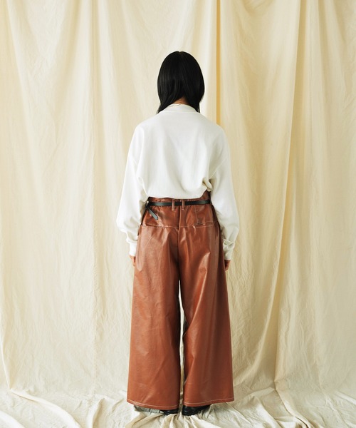「Aphlotus」 パンツ MEDIUM ブラウン メンズ_画像6