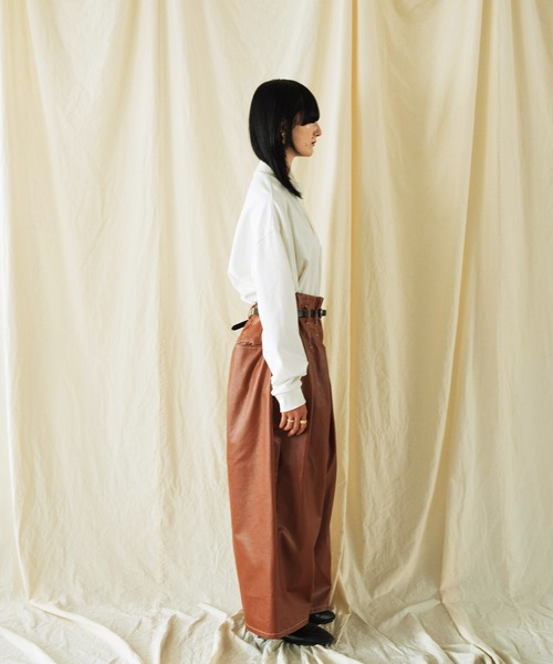 「Aphlotus」 パンツ MEDIUM ブラウン メンズ_画像7