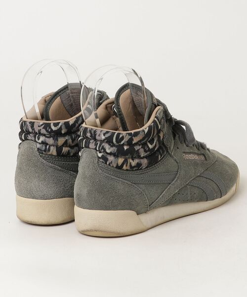 Reebok（リーボック） ハイカットスニーカー 25cm グレー レディース