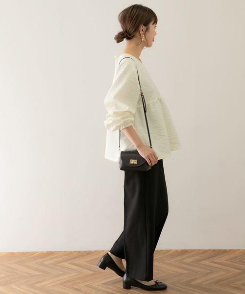 「URBAN RESEARCH Sonny Label」 長袖ブラウス FREE ブラック レディース_画像5
