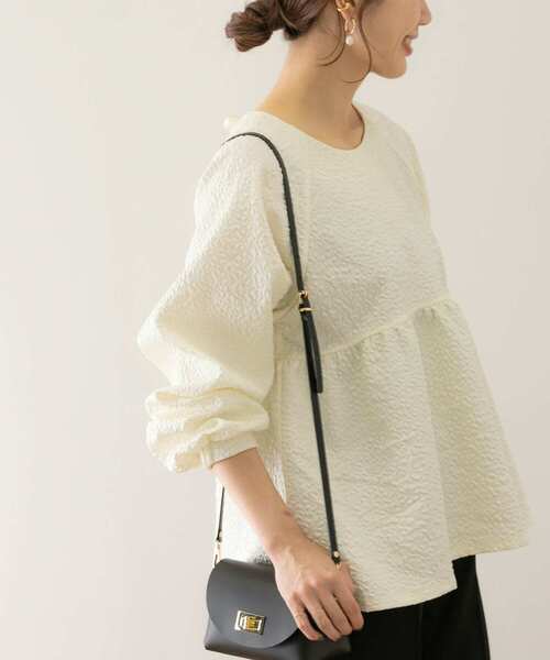 「URBAN RESEARCH Sonny Label」 長袖ブラウス FREE ブラック レディース_画像8