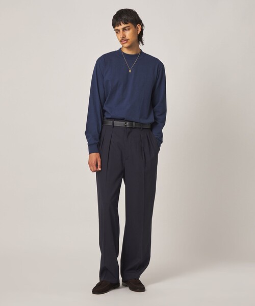 STEVEN ALAN（スティーブンアラン） ワイドパンツ スラックス ライト