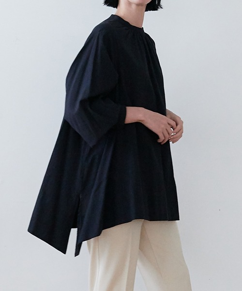 「for/c」 長袖ブラウス L ブラック レディース_画像2