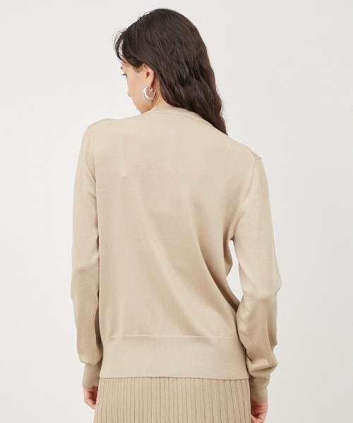 「Mila Owen」 ニットカーディガン 0 ブラック レディース_画像7