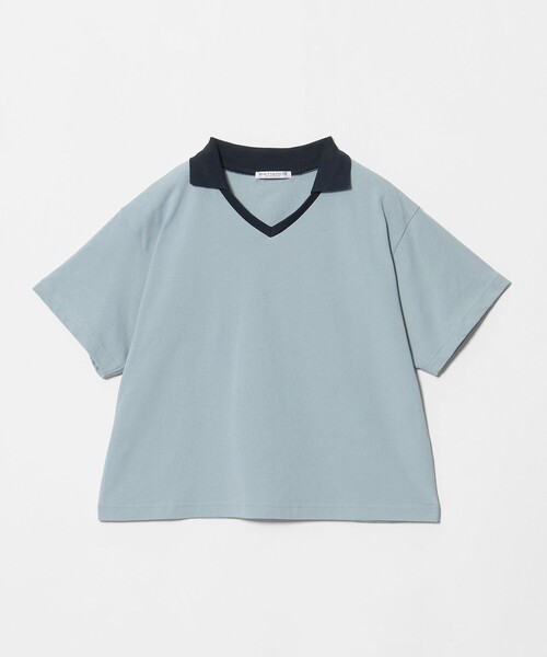 BEAUTY&YOUTH コットンTシャツ 2枚セット 新品 BEAUTY＆YOUTH UNITED ARROWS tシャツ 半袖 コットン 2トーン Vネック
