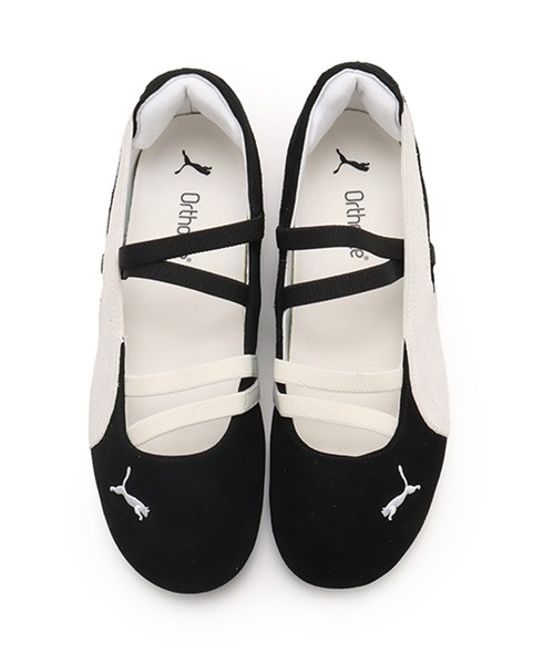 「PUMA」 シューズ 25cm ブラック レディース_画像2