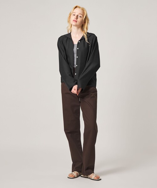ブラウス シャツ 「Steven Alan」レース セーラーカラー ブラウス 