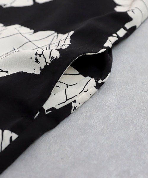 「antiqua」 長袖ワンピース ONESIZE ブラック レディース_画像4