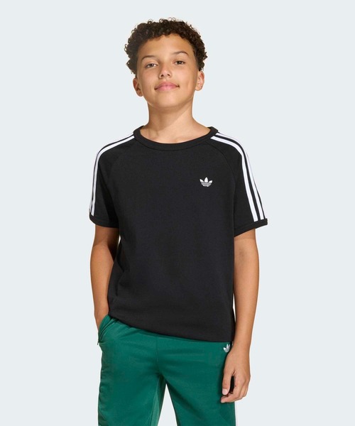 adidas（アディダス） adidas tシャツ スリーストライプス 半袖Tシャツ