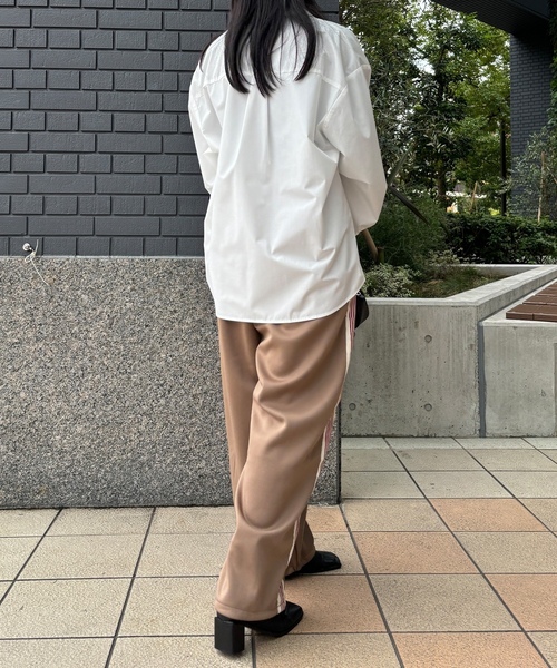 「ISOOK」 イージーパンツ FREE ベージュ レディース_画像8