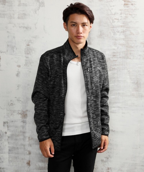 Arch ブルゾンジャケット comm. arch.（コム・アーチ）ソルトシュリンク ナイロン ドリズラー