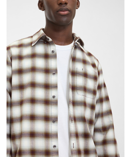 GAP（ギャップ） シャツ オックスフォードチェックシャツ メンズ