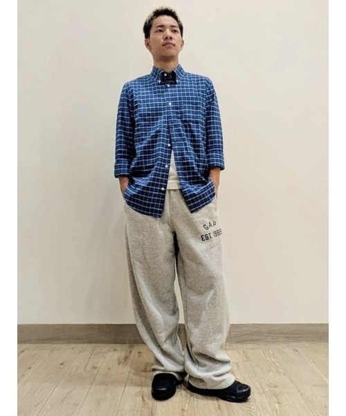 GAP（ギャップ） シャツ オックスフォードチェックシャツ メンズ