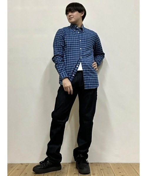 GAP（ギャップ） シャツ オックスフォードチェックシャツ メンズ