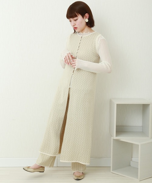 ワンピース 2wayジャガードジレ Zozotown Paypayモール店 通販 Paypayモール