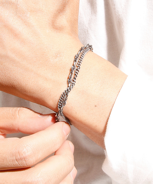 ファッション 通販 HARIM bracelet chain combination / ハリム ブレスレット アクセサリー