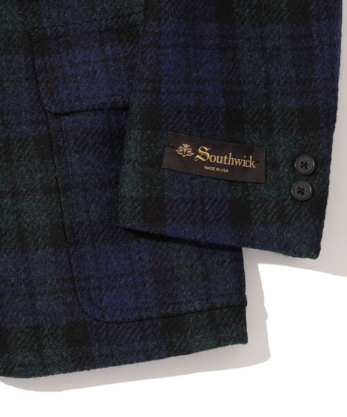 セットアップ Southwick: CAMBRIDGE HarrisTweed 3B ジャケット メンズの画像