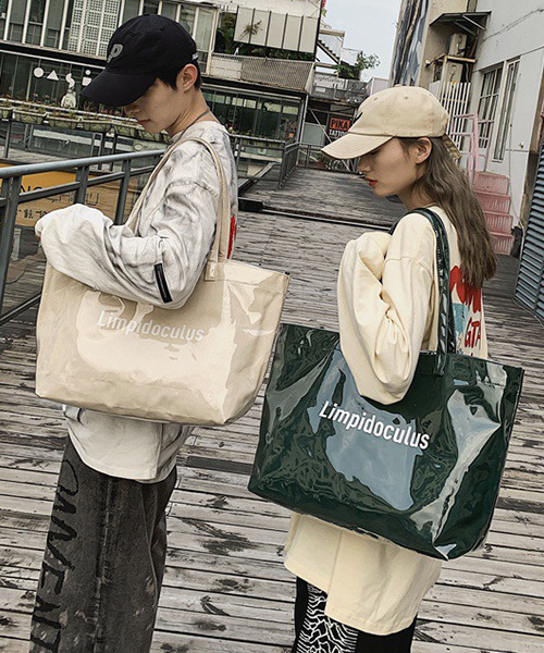 ☆こり☆オーダートートバッグ＆ポーチおまとめ ネオプレーン素材トートバッグ 2点セット サコッシュ セット【SWEET